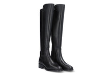 Load image into Gallery viewer, Couture Knee High Leather Boot in Black Footwear ALPE 
