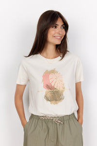 Derby Half Sleeve T-Shirt in Coral Haze - Renaissance Boutiques Ireland
