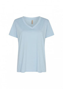 Derby T Shirt in Cashmere Blue T-Shirt Soyaconcept 