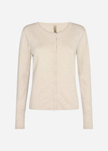 Load image into Gallery viewer, Dollie Cardigan in Cream Melange Cardigan Soyaconcept 
