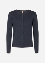 Load image into Gallery viewer, Dollie Cardigan in Navy Melange Cardigan Soyaconcept 
