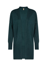 Load image into Gallery viewer, Dollie Cardigan in Shady Green Melange Cardigan Soyaconcept 
