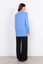 Load image into Gallery viewer, Dollie Long Sleeve Cardigan in Bright Blue Melange Cardigan Soyaconcept 
