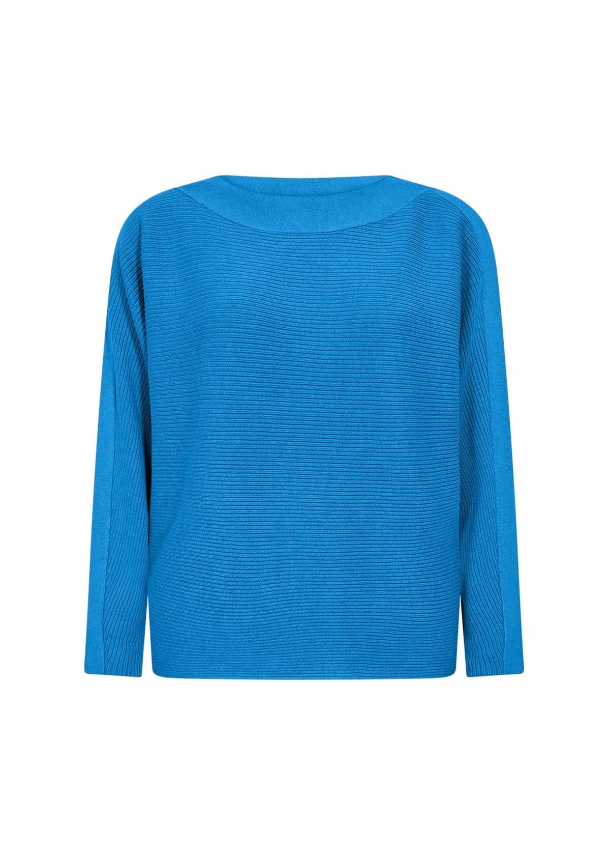 Dollie Long Sleeve Pullover in Bright Blue Melange Pullover Soyaconcept 