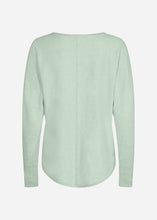 Load image into Gallery viewer, Dollie Pullover in Frosty Green Melange Pullover Soyaconcept 
