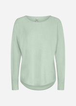 Load image into Gallery viewer, Dollie Pullover in Frosty Green Melange Pullover Soyaconcept 
