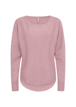 Load image into Gallery viewer, Dollie Pullover in Shadow Rose Melange Pullover Soyaconcept 
