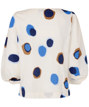 Load image into Gallery viewer, Dyllis 3/4 sleeve Top in Nebulas Blue - Renaissance Boutiques Ireland
