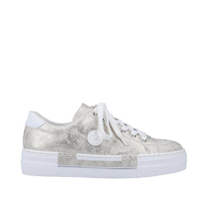 Flatform Sneakers in Metallic Spray Sneaker Rieker 