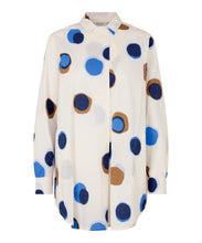 Load image into Gallery viewer, Gaby Long sleeve Tunic in Nebulas Blue - Renaissance Boutiques Ireland
