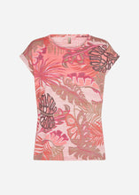 Load image into Gallery viewer, Galina T-Shirt in Coral Haze Combi - Renaissance Boutiques Ireland
