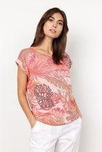 Load image into Gallery viewer, Galina T-Shirt in Coral Haze Combi - Renaissance Boutiques Ireland

