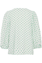 Load image into Gallery viewer, Genova Blouse in Greenbiar Blouse Ichi 
