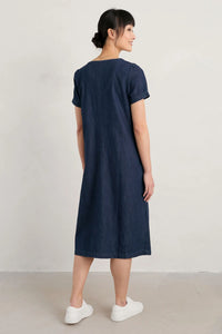 Graceful Dive Dress Dark Indigo Dress Seasalt 