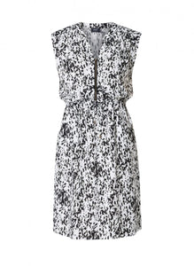 Iby Summer Dress in Monochrome Dress Yest 