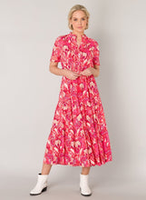 Load image into Gallery viewer, Ilissa Dress in Coral Dress Yest 
