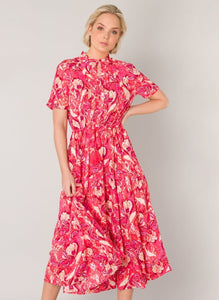 Ilissa Dress in Coral Dress Yest 