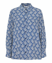 Load image into Gallery viewer, Ingrida Long Sleeve Shirt in Navy Blue Shirt Masai 
