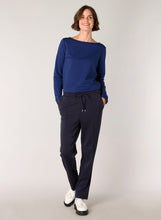 Load image into Gallery viewer, Isemerai Essential Trousers in Dark Navy Trousers Yest 

