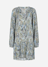 Load image into Gallery viewer, Jana Dress in Bright Blue Combi Dress Soyaconcept 
