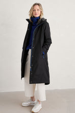 Load image into Gallery viewer, Janelle Coat in Black Coat Seasalt 
