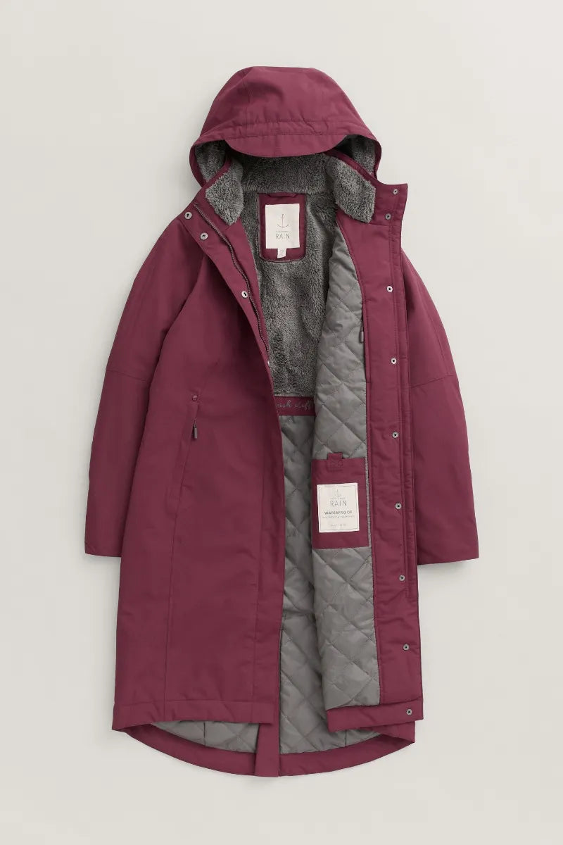 Janelle Waterproof Coat in Bergamot Coat Seasalt 