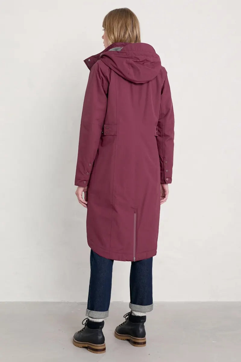 Janelle Waterproof Coat in Bergamot Coat Seasalt 