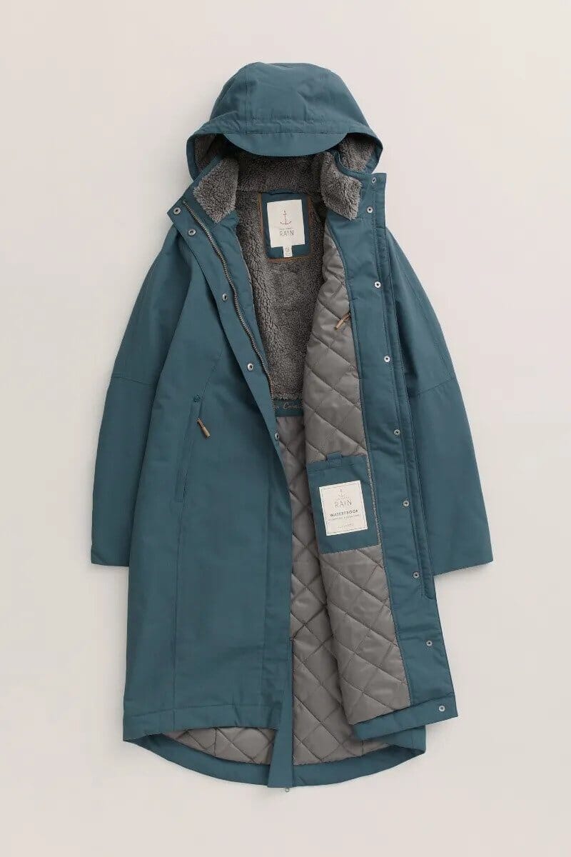 Janelle Waterproof Coat in Granite Coat Seasalt 