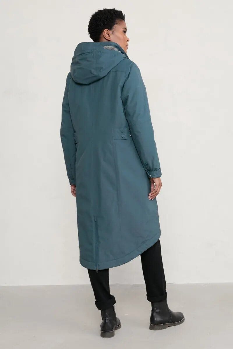 Janelle Waterproof Coat in Granite Coat Seasalt 