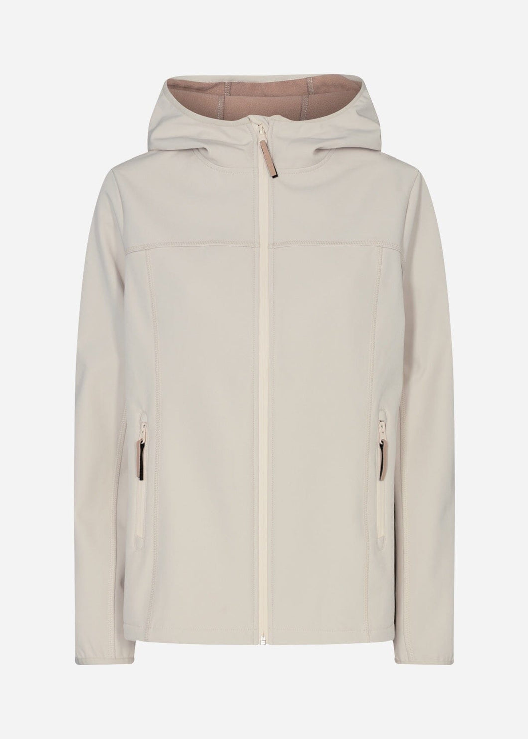 Julla Short Rain Jacket in Cream Jacket Soyaconcept 
