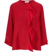 Load image into Gallery viewer, Juna Bouclé Jacket in Red - Renaissance Boutiques Ireland
