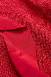 Juna Bouclé Jacket in Red - Renaissance Boutiques Ireland