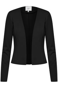 Kate Short Blazer in Black Blazer Ichi 