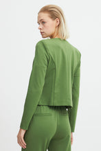 Load image into Gallery viewer, Kate Short Blazer in Willow Bough Green Blazer Ichi 
