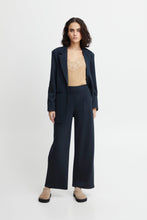 Load image into Gallery viewer, Kate Sus Oversize Blazer in Total Eclipse Blue Blazer Ichi 

