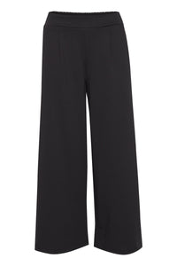 Kate Sus Wide Trousers in Black Trousers Ichi 