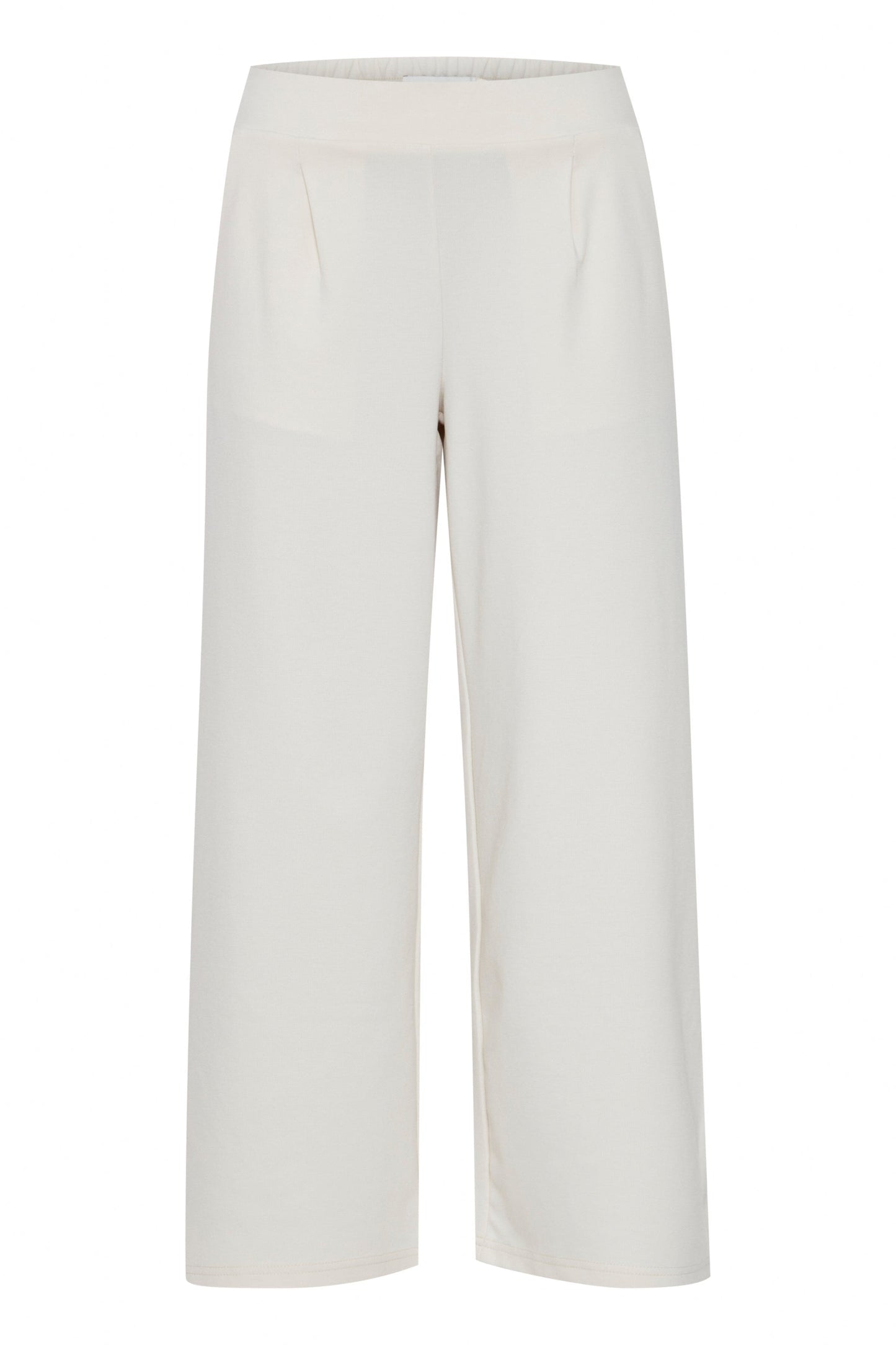 Kate Sus Wide Trousers in Cloud Dancer White Trousers Ichi 