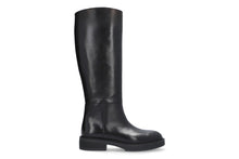 Load image into Gallery viewer, Katy Leather Rider Boot in Black Footwear ALPE 
