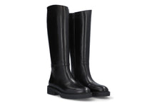 Load image into Gallery viewer, Katy Leather Rider Boot in Black Footwear ALPE 

