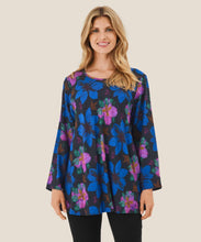 Load image into Gallery viewer, Kay Long Sleeve Top in Wild Aster Top Masai 
