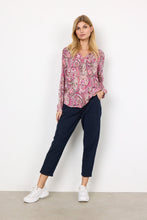 Load image into Gallery viewer, Kie Blouse in Fuchsia Rose Combi - Renaissance Boutiques Ireland
