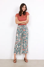Load image into Gallery viewer, Leda Pants in Shadow Green Combi Pants Soyaconcept 
