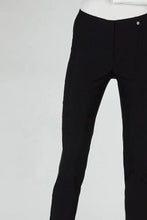 Load image into Gallery viewer, Lena Slim Fit Trouser in Black Trousers Robell 
