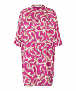 Losetta 3/4 Sleeve Dress in Wild Aster Dress Masai 