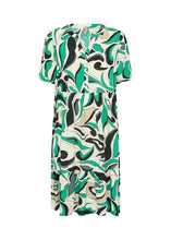 Load image into Gallery viewer, Luca Dress in Green Combi Dress Soyaconcept 
