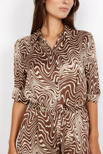 Load image into Gallery viewer, Luna Dress in Chestnut Combi Dress Soyaconcept 
