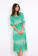Load image into Gallery viewer, Luna Dress in Green Combi Dress Soyaconcept 
