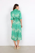 Load image into Gallery viewer, Luna Dress in Green Combi Dress Soyaconcept 
