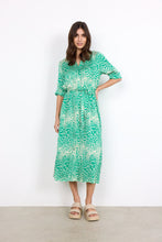 Load image into Gallery viewer, Luna Dress in Green Combi Dress Soyaconcept 
