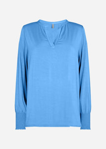 Marica Blouse in Bright Blue Blouse Soyaconcept 